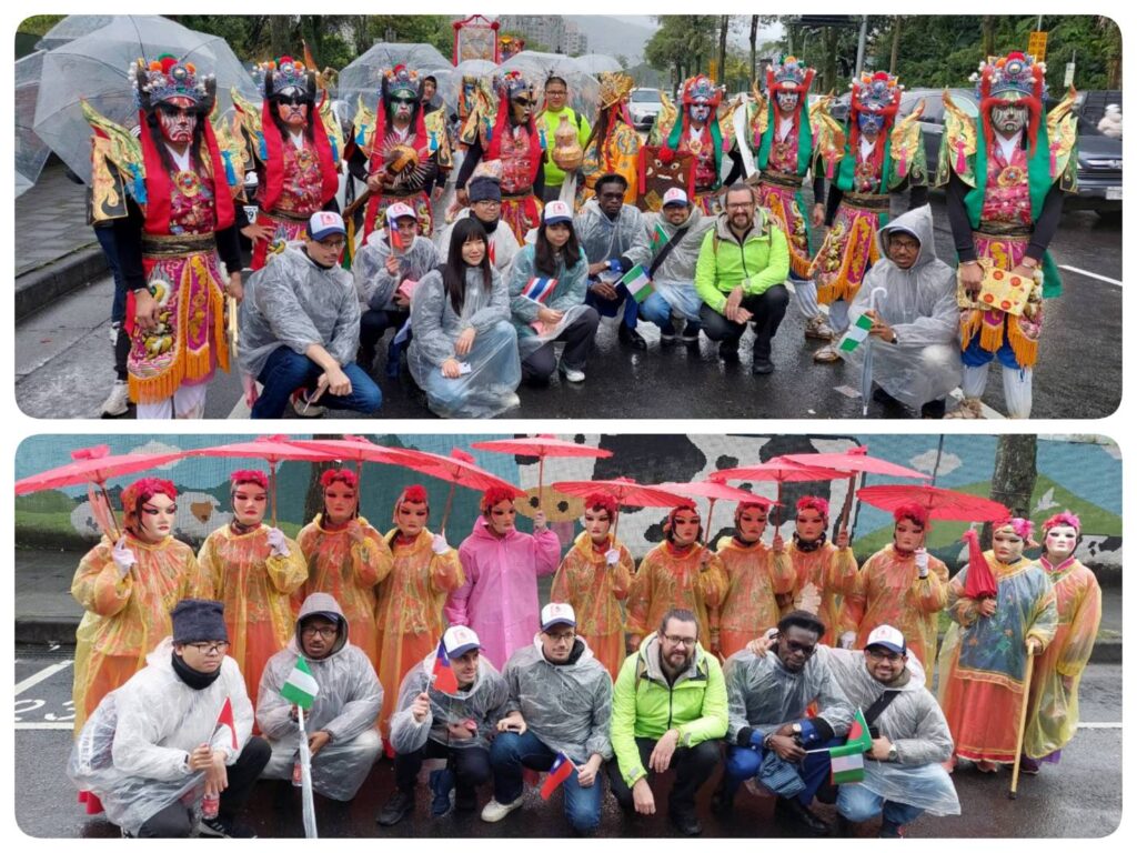 Various performance groups are photographed alongside IMAS participants. (1)