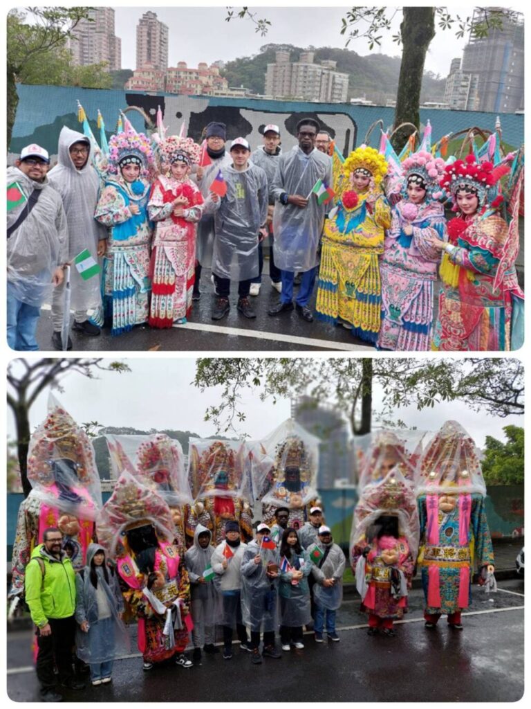 Various performance groups are photographed alongside IMAS participants. (2)