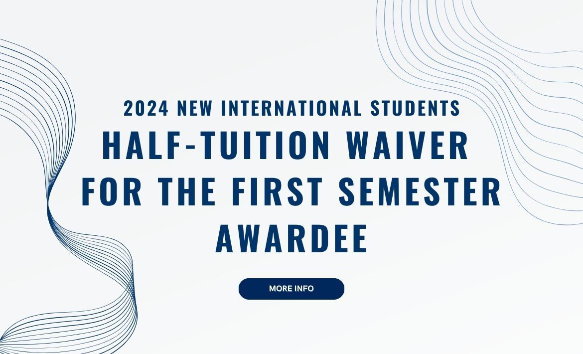 IMAS New Students 2024 New International Student Half-Tuition Waiver Awardee