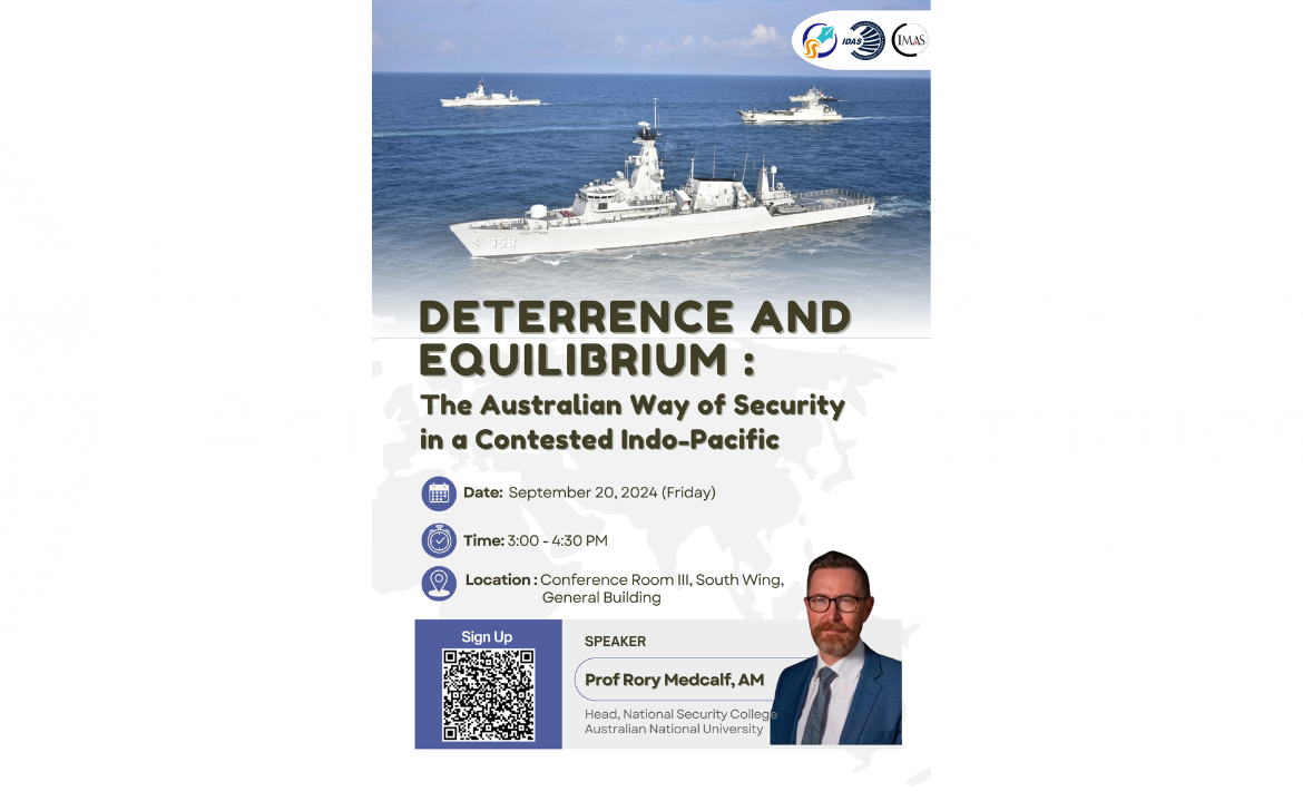 Deterrence and Equilibrium: The Australian Way of Security in a Contested Indo-Pacific