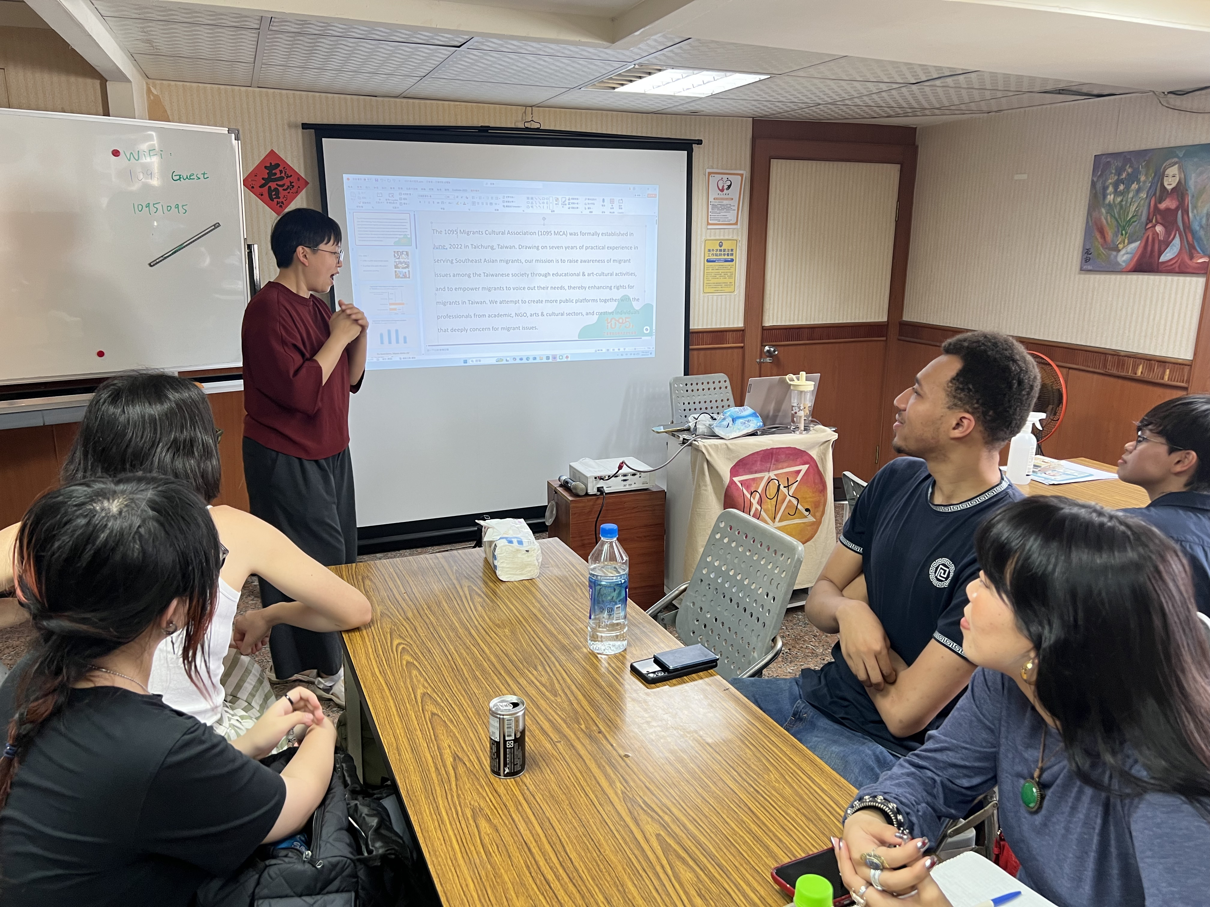 Annie highlighted the migrant worker's economic importance and the structural challenges many face, including discrimination, exploitation, poor working conditions, loneliness, and limited legal prote